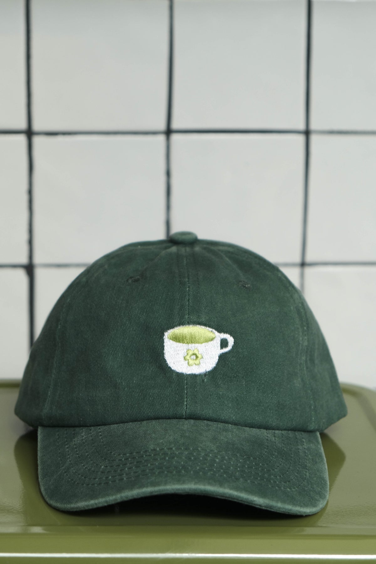 gorra taza matcha