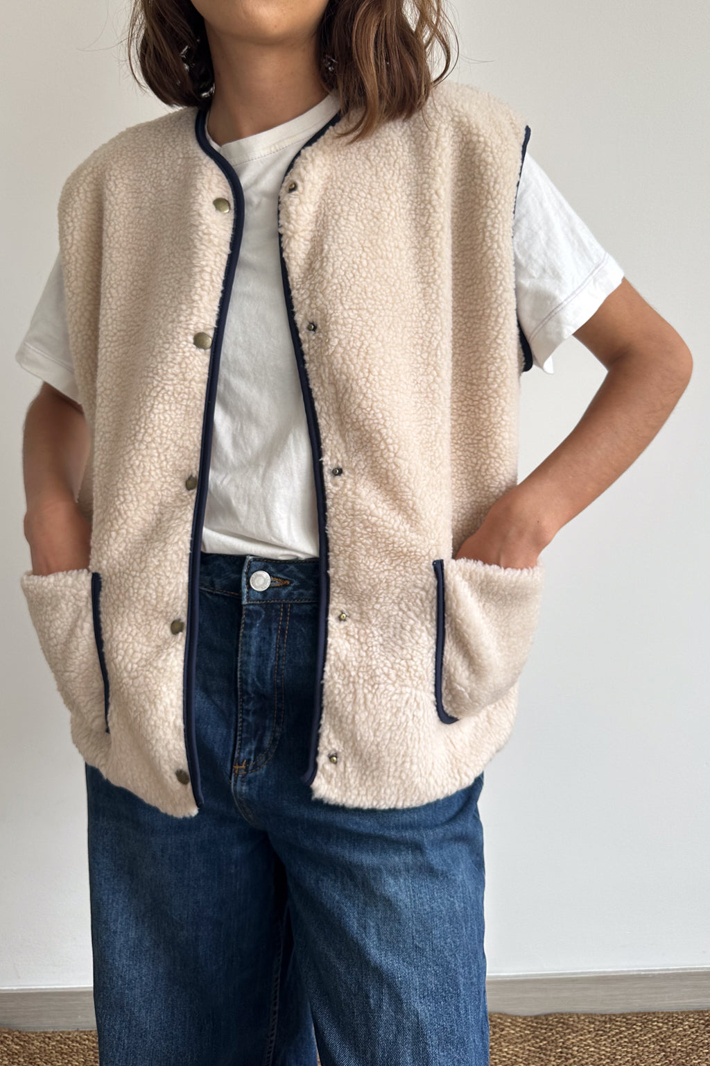 Chaleco Ovejero Crudo GARAGE SALE